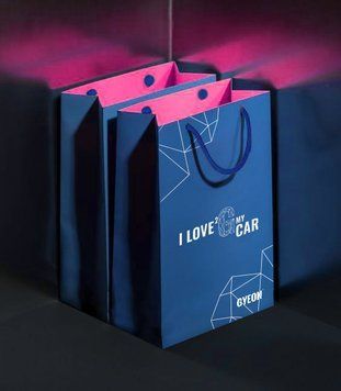 Пакет бумажный (большой) Gyeon Paper Bag Big 30x44x8 см GYN-PB-BIG фото