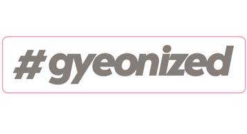 Наліпка срібного кольору #gyeonized Sticker Silver 17,9мм x 100мм 8809432679936 фото